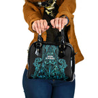 Maori Language Week Shoulder Handbag Kia Mau Ki To Ukaipo Paua Shell Color