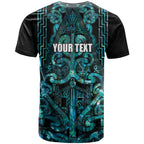 Maori Language Week Personalised T Shirt Kia Mau Ki To Ukaipo Paua Shell Color