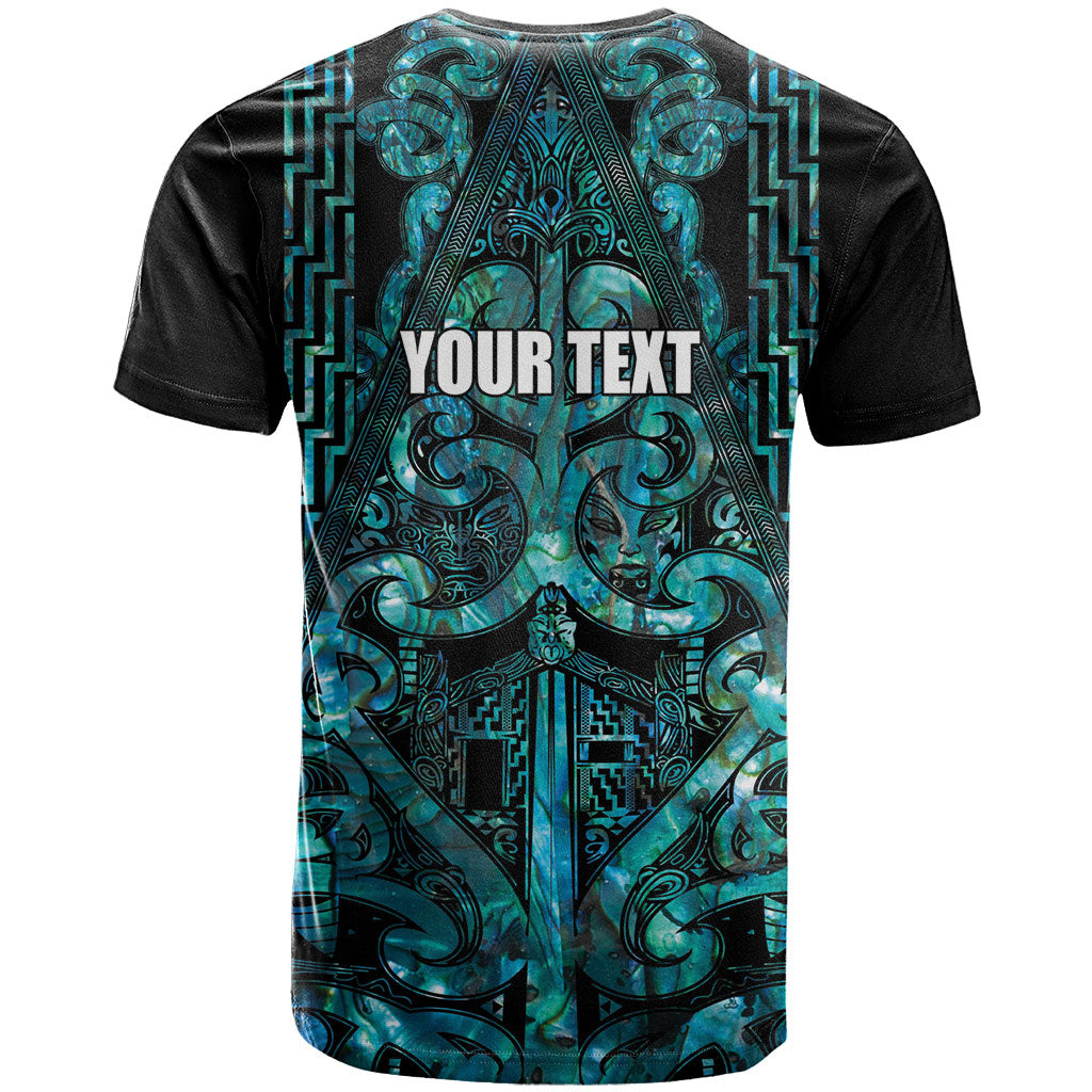 Maori Language Week Personalised T Shirt Kia Mau Ki To Ukaipo Paua Shell Color