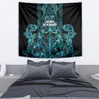 Maori Language Week Tapestry Kia Mau Ki To Ukaipo Paua Shell Color