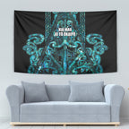 Maori Language Week Tapestry Kia Mau Ki To Ukaipo Paua Shell Color