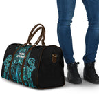 Maori Language Week Travel Bag Kia Mau Ki To Ukaipo Paua Shell Color