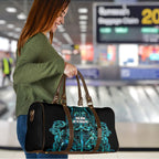 Maori Language Week Travel Bag Kia Mau Ki To Ukaipo Paua Shell Color
