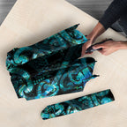 Maori Language Week Umbrella Kia Mau Ki To Ukaipo Paua Shell Color