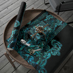 Maori Language Week Wrapping Paper Kia Mau Ki To Ukaipo Paua Shell Color