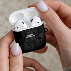 Maori Language Week AirPods Case Kia Mau Ki To Ukaipo Grey Color