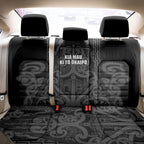 Maori Language Week Back Car Seat Cover Kia Mau Ki To Ukaipo Grey Color