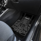 Maori Language Week Personalised Car Mats Kia Mau Ki To Ukaipo Grey Color