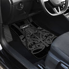 Maori Language Week Personalised Car Mats Kia Mau Ki To Ukaipo Grey Color