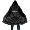 Maori Language Week Personalised Cloak Kia Mau Ki To Ukaipo Grey Color
