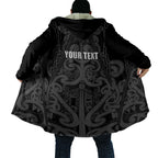 Maori Language Week Personalised Cloak Kia Mau Ki To Ukaipo Grey Color