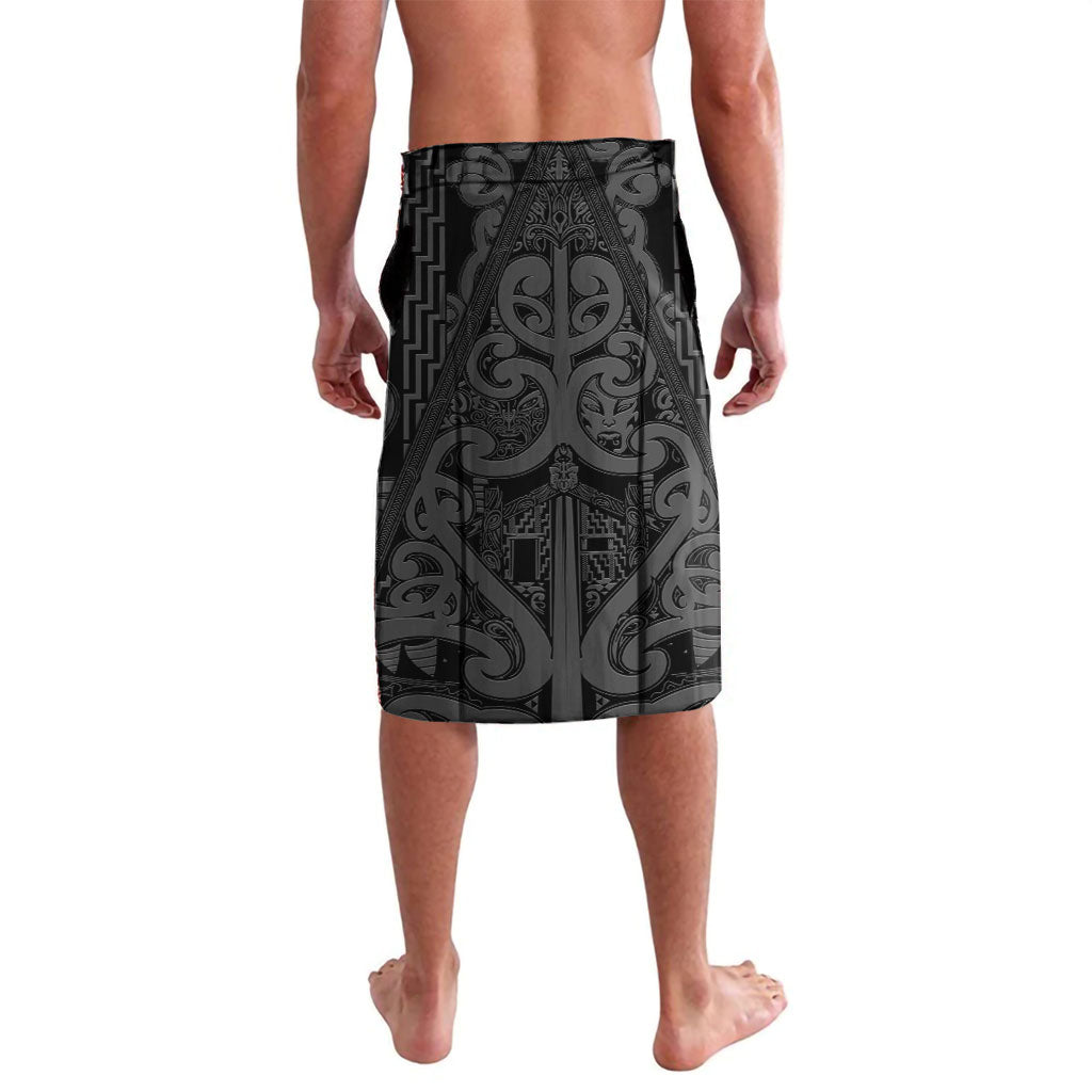 Maori Language Week Personalised Lavalava Kia Mau Ki To Ukaipo Grey Color