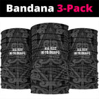 Maori Language Week Neck Gaiter Kia Mau Ki To Ukaipo Grey Color