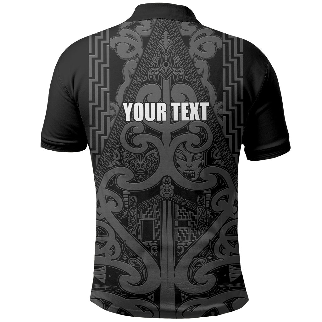 Maori Language Week Personalised Polo Shirt Kia Mau Ki To Ukaipo Grey Color