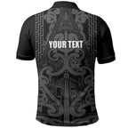 Maori Language Week Personalised Polo Shirt Kia Mau Ki To Ukaipo Grey Color