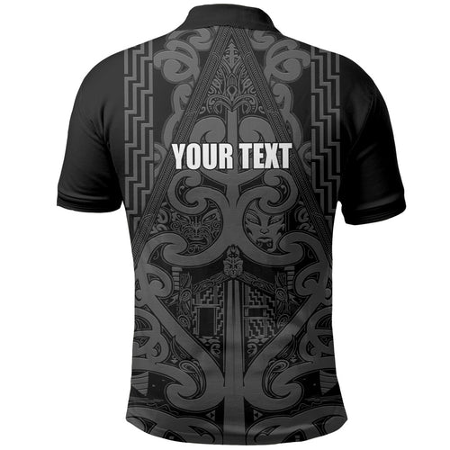 Maori Language Week Personalised Polo Shirt Kia Mau Ki To Ukaipo Grey Color