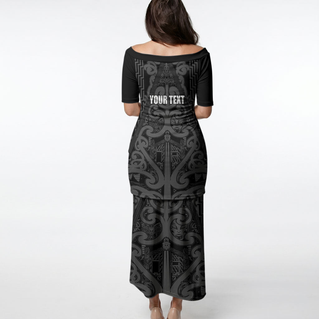 Maori Language Week Personalised Puletasi Kia Mau Ki To Ukaipo Grey Color