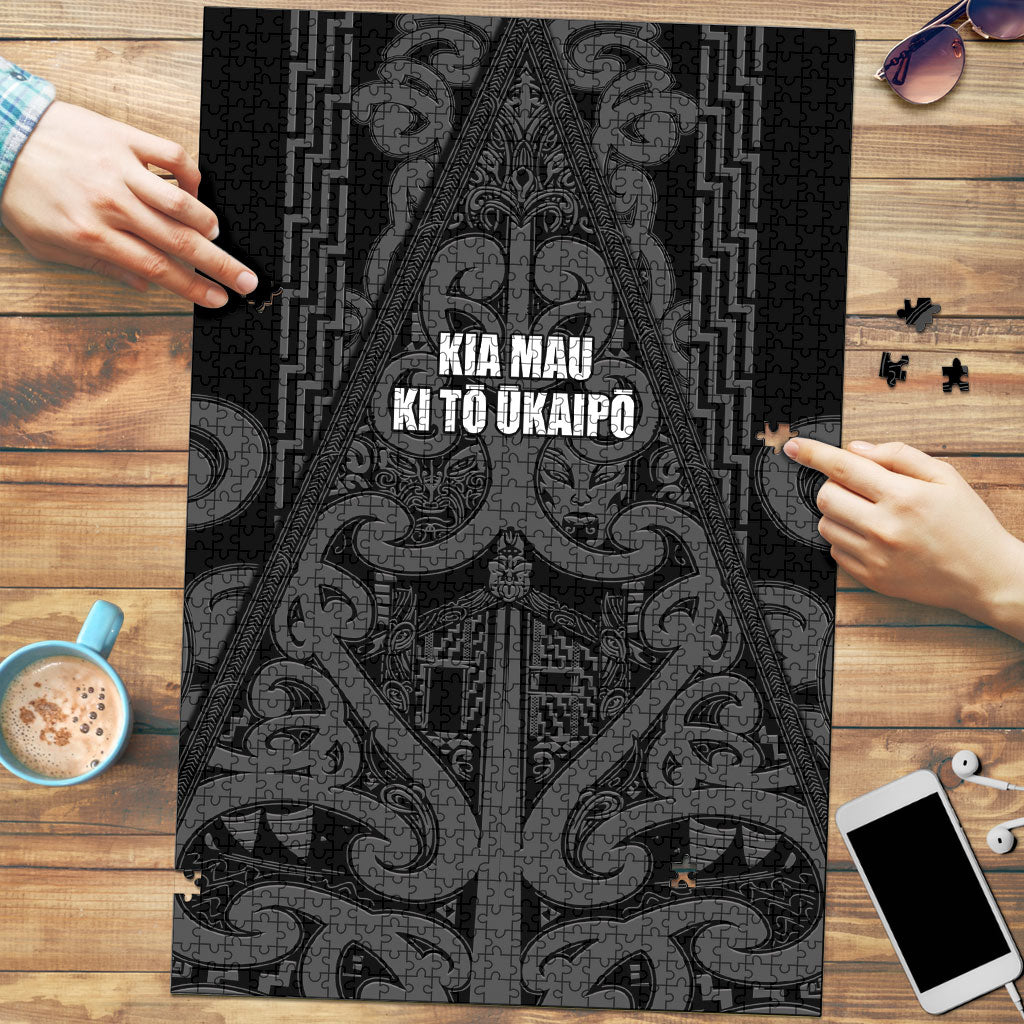 Maori Language Week Puzzle Kia Mau Ki To Ukaipo Grey Color
