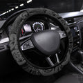 Maori Language Week Steering Wheel Cover Kia Mau Ki To Ukaipo Grey Color