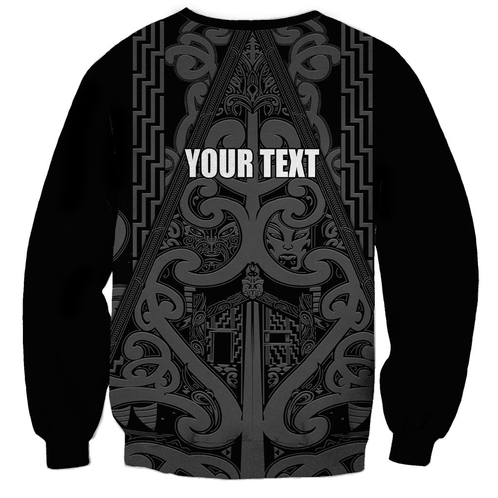 Maori Language Week Personalised Sweatshirt Kia Mau Ki To Ukaipo Grey Color