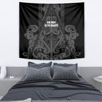 Maori Language Week Tapestry Kia Mau Ki To Ukaipo Grey Color