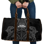 Maori Language Week Travel Bag Kia Mau Ki To Ukaipo Grey Color