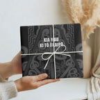 Maori Language Week Wrapping Paper Kia Mau Ki To Ukaipo Grey Color