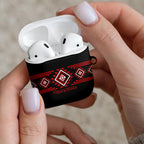 Aotearoa Atua Tumatauenga AirPods Case Maori God Of War Taniko Motifs