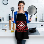 Aotearoa Atua Tumatauenga Apron Maori God Of War Taniko Motifs