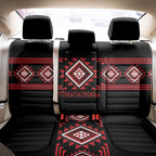 Aotearoa Atua Tumatauenga Back Car Seat Cover Maori God Of War Taniko Motifs