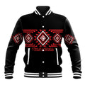 Aotearoa Atua Tumatauenga Personalised Baseball Jacket Maori God Of War Taniko Motifs