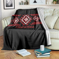 Aotearoa Atua Tumatauenga Blanket Maori God Of War Taniko Motifs