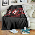 Aotearoa Atua Tumatauenga Blanket Maori God Of War Taniko Motifs