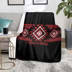 Aotearoa Atua Tumatauenga Blanket Maori God Of War Taniko Motifs