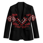 Aotearoa Atua Tumatauenga Personalised Blazer Maori God Of War Taniko Motifs