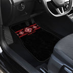 Aotearoa Atua Tumatauenga Personalised Car Mats Maori God Of War Taniko Motifs