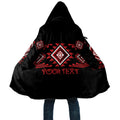 Aotearoa Atua Tumatauenga Personalised Cloak Maori God Of War Taniko Motifs