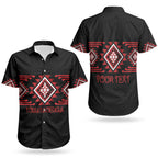 Aotearoa Atua Tumatauenga Personalised Couples Matching Summer Maxi Dress and Hawaiian Shirt Maori God Of War Taniko Motifs