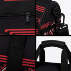 Aotearoa Atua Tumatauenga Duffle Bag Maori God Of War Taniko Motifs