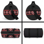 Aotearoa Atua Tumatauenga Duffle Bag Maori God Of War Taniko Motifs