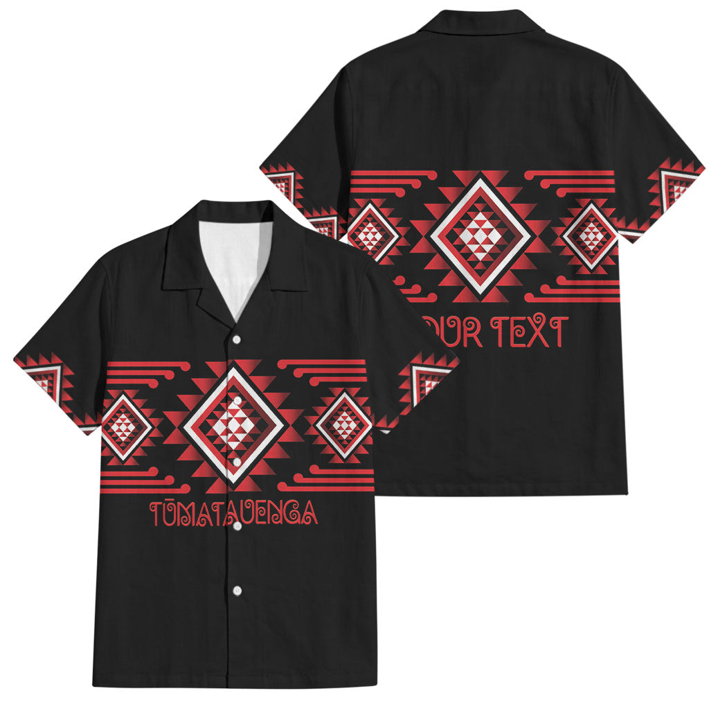 Aotearoa Atua Tumatauenga Personalised Family Matching Tank Maxi Dress and Hawaiian Shirt Maori God Of War Taniko Motifs
