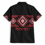 Aotearoa Atua Tumatauenga Personalised Hawaiian Shirt Maori God Of War Taniko Motifs