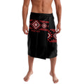 Aotearoa Atua Tumatauenga Personalised Lavalava Maori God Of War Taniko Motifs