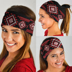 Aotearoa Atua Tumatauenga Neck Gaiter Maori God Of War Taniko Motifs