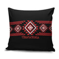 Aotearoa Atua Tumatauenga Pillow Cover Maori God Of War Taniko Motifs