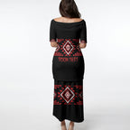Aotearoa Atua Tumatauenga Personalised Puletasi Maori God Of War Taniko Motifs