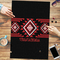 Aotearoa Atua Tumatauenga Puzzle Maori God Of War Taniko Motifs