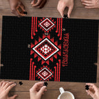 Aotearoa Atua Tumatauenga Puzzle Maori God Of War Taniko Motifs