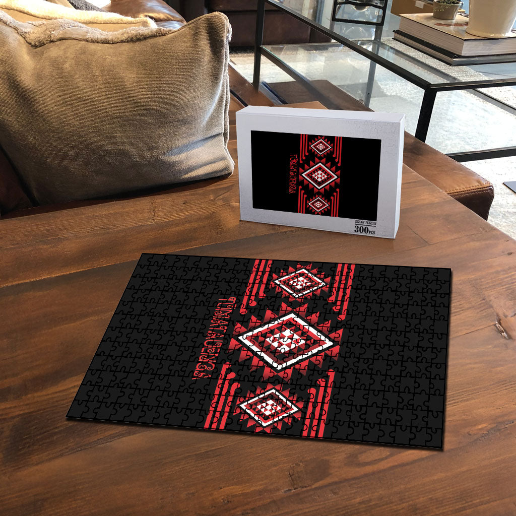 Aotearoa Atua Tumatauenga Puzzle Maori God Of War Taniko Motifs