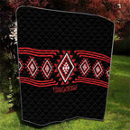 Aotearoa Atua Tumatauenga Quilt Maori God Of War Taniko Motifs